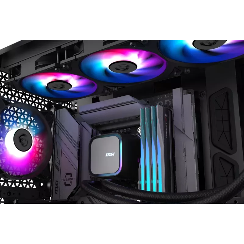 MSI MAG Coreliquid A13 360 základná doska, procesor all-in-one kvapalinový chladič 12 cm čierna 1 ks