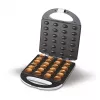 Waflovač Adler AD 3039 — 24 wafle, 1600 W, biela, nepriľnavý povrch, rukoväte zostávajúce chladné