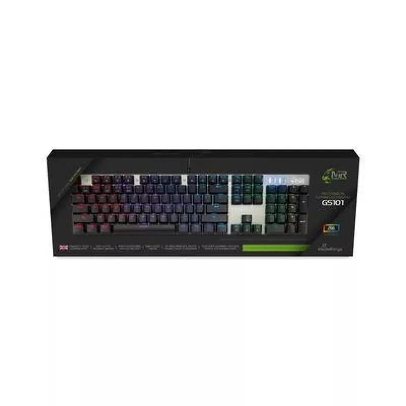 Klávesnica GS101 ČIERNA/STRIEBORNÁ/MRGS101-UK Mediarange