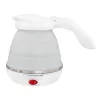 Elektrická kanvica ESPERANZA EKK023 — 0,5 l, 750 W, biela, nerezová oceľ a plast