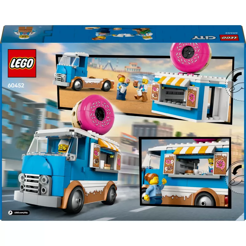 LEGO CITY 60452 Donutový kamión