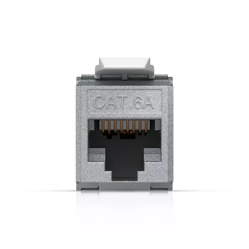 Keystone Jack Ubiquiti UACC-Keystone-Jack-C6A RJ-45 plochý kovový