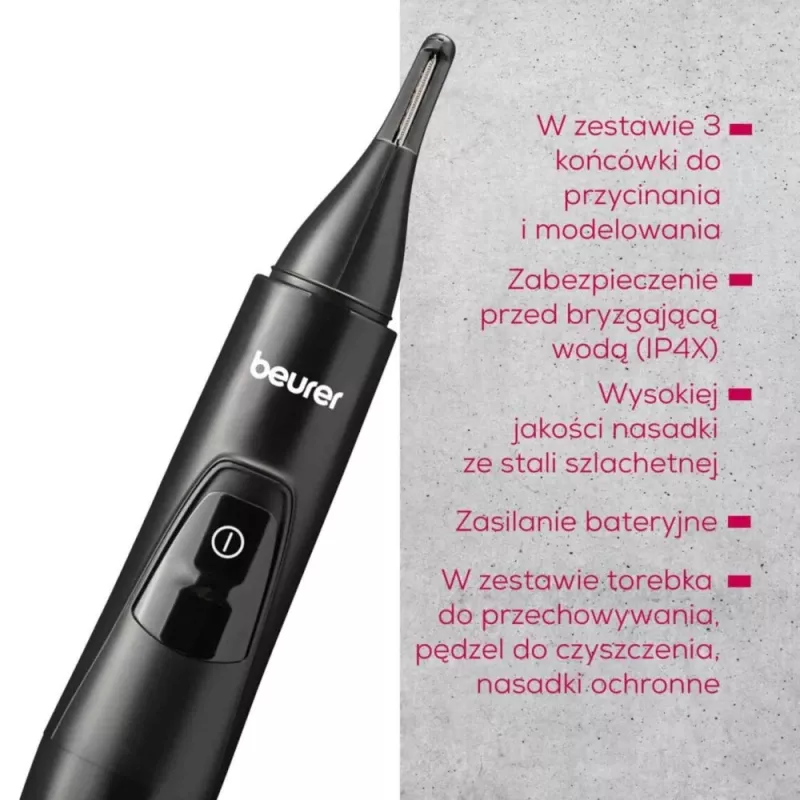 Beurer MN2 zastrihávač na nos, uši a obočie