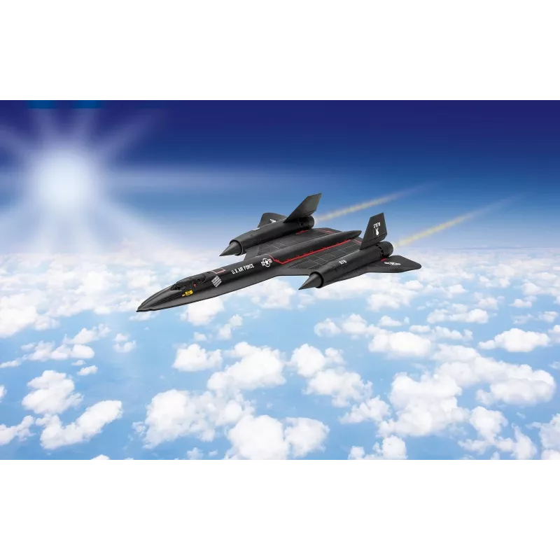 Revell 1/110 mierka Lockheed SR-71 Blackbird Easy Click modelová stavebnica