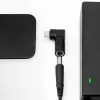 Akyga AK-ND-D02 adaptér DC 7,4 x 5,0 mm + pin na USB-C PD pre napájacie zdroje notebookov, 65 W