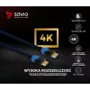 Savio GCL-02 HDMI kábel 1,8 m HDMI Type-A (štandard) čierny, modrý