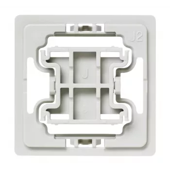 Zapustený stmievač & spínač Homematic IP EQ3-ADA-J2 — biela, 55×55×20 mm