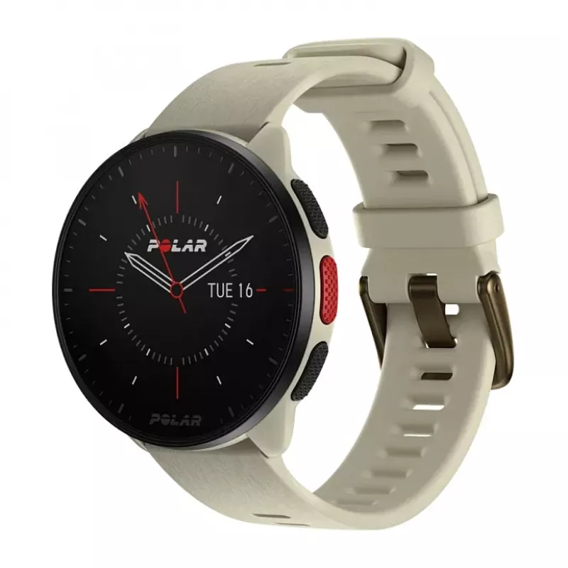 POLAR Smart hodinky Polar Pacer, veľkosť S/L, čierna luneta s fialovým silikónovým náramkom