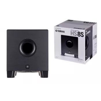 Yamaha HS8S subwoofer čierny 150 W
