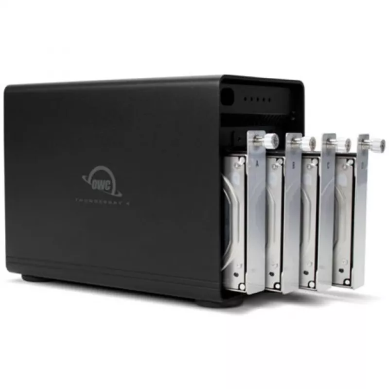 ThunderBay 4 - RAID 5 (čierna, 4-bay úložný box s dvoma portami Thunderbolt 3)