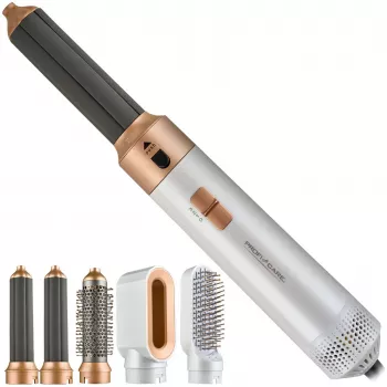 Teplovzdušný styler Profi-Care 331321 bielo-ružový – 4-in-1 multi-styler, 5 nástavcov, 1000W, 3 stupne teploty