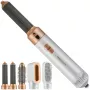 Teplovzdušný styler Profi-Care 331321 bielo-ružový – 4-in-1 multi-styler, 5 nástavcov, 1000W, 3 stupne teploty