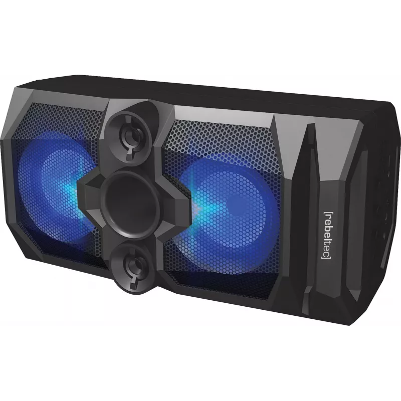 Rebeltec SoundBox 480 prenosný Bluetooth stereo reproduktor čierny, 50W RMS