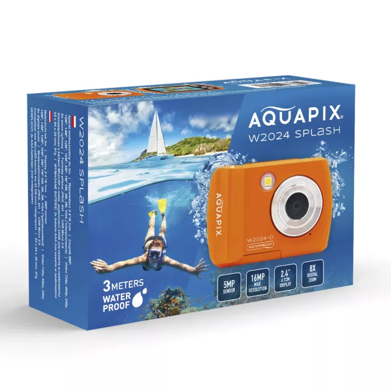Kompaktný fotoaparát Easypix W2024 Splash 5 MP CMOS 1280 x 720 pixelov