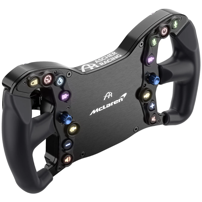 Ascher Racing McLaren Artura Sport-SC Butterfly Style Quick Release — veniec sim-racing volantu
