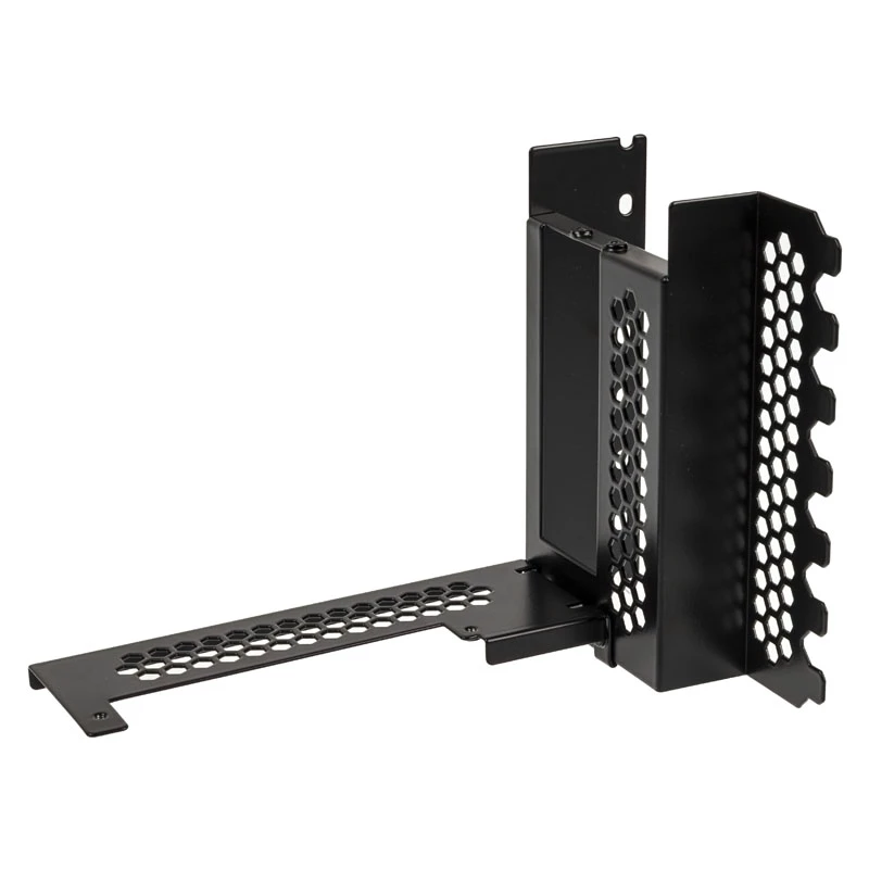 CableMod CM-VPB-HDK-R vertikálny držiak grafickej karty s PCIe x16 riser káblom, 1x DisplayPort, 1x HDMI, Mini Tower, čierny