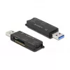 Čítačka kariet DeLOCK SuperSpeed USB pre SD Micro SD MS