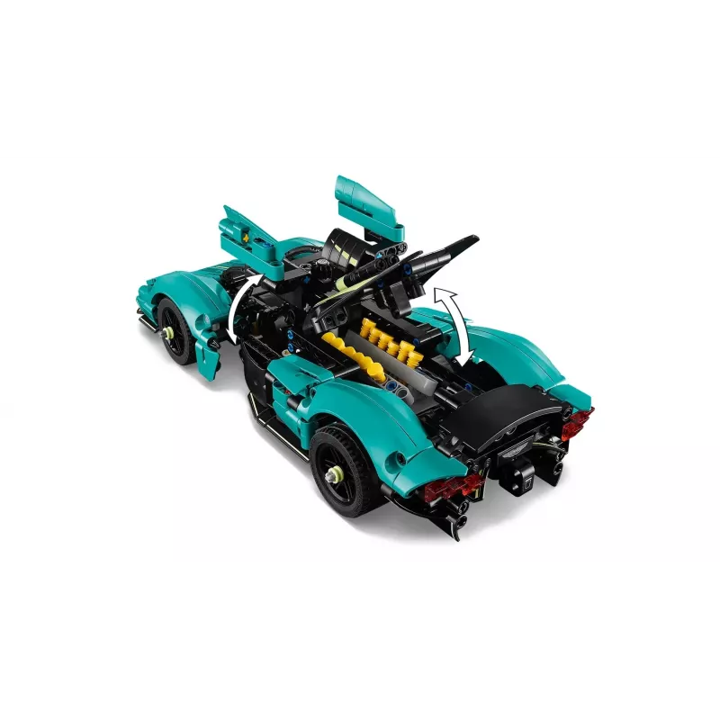 LEGO Technic stavebnica Aston Martin Valkyrie model mierka 1:8, 707 dielov, odporúčaný vek 9+
