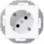 Jung SCHUKO zásuvka aws 16A 250V 45 stupňov A 520-45 KI WW (A520-45KIWW)