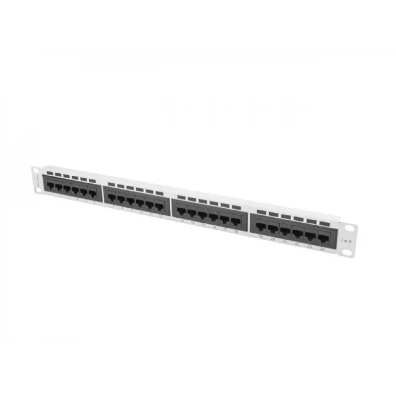 Patch panel 1U Lanberg PPU6-1024-S