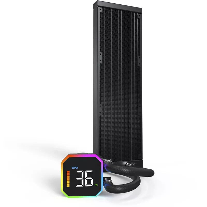 CPU CHLADIČ MULTI SOCKET ČIERNY/HYPERFLOW DIGITAL 360 MONTECH