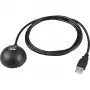 Wentronic USB kábel - USB Type-A, 4-pin (M) - USB Type-A, 4-pin (F) - 1,5 m - magnetický stojan (68913)