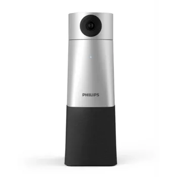 Philips PSE0550 SmartMeeting prenosná 4K kamera na videokonferencie s vstavaným mikrofónom, 30 fps, USB, čierna/strieborná