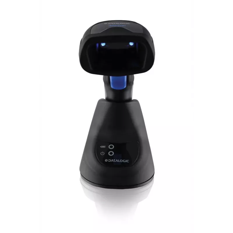 Súprava čítačky čiarových kódov Datalogic QuickScan QM2500-BK-433K1, 2D, USB/RS-232, 433 MHz