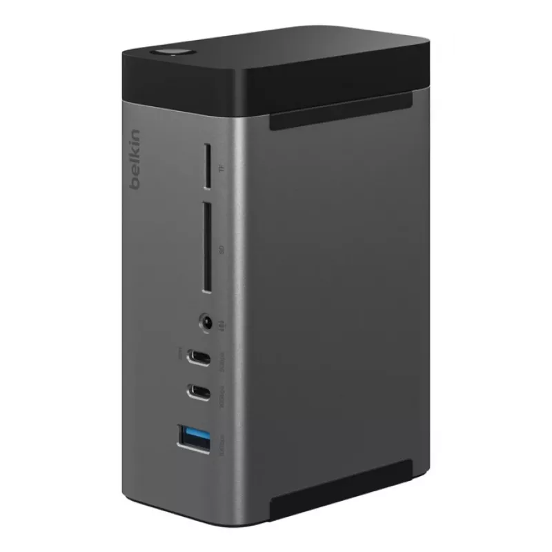 Belkin Connect USB Type-C hub 10000 Mbit/s sivý