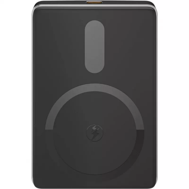 Goobay magnetická bezdrôtová powerbanka | 70182 | 5000 mAh | USB-C | čierna