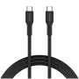 CANYON kábel OnWire 60CL C-C 60W COLOR pletený 1m čierny