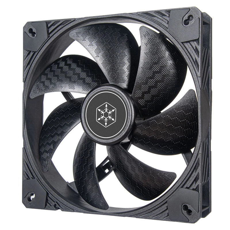 Chladiaci ventilátor SILVERSTONE SST-SF140B 140 mm čierny axiálny PC skriňový ventilátor