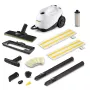 Parný čistič Kärcher SC 3 EasyFix Plus — 1 L nádrž na vodu, 1900 W, 3,5 bar tlak pary, biela