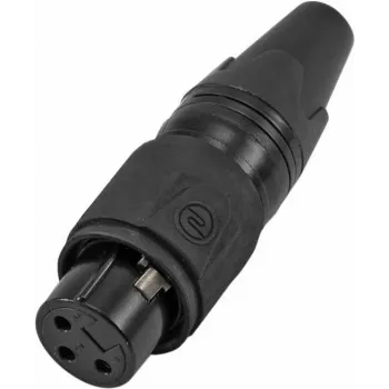 XLR 3-pol zásuvka Omnitronic IP 30208436 – zabudovateľná zásuvka pre audio zariadenia
