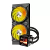 Vodné chladenie CPU Darkflash DE240 (čierne) — 240-mm radiátor, AIO kvapalinový chladič
