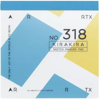 Skicár Arrtx LC302666, 18 x 18 cm, 56 listov, štvorcový formát