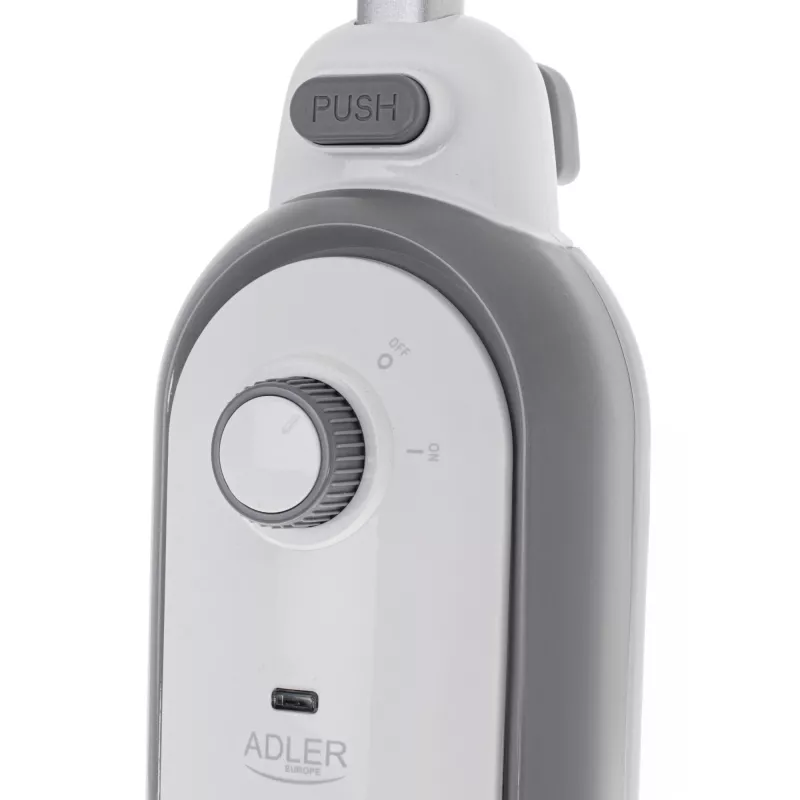 Parný čistič Adler AD 7057 1300W 0,38L biela/sivá