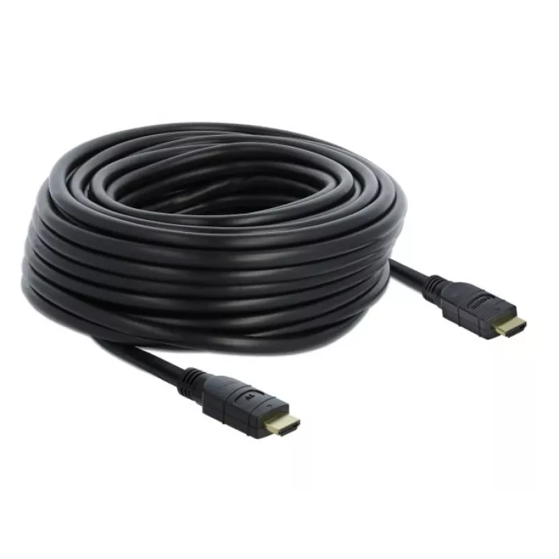 HDMI kábel DeLOCK 85286 20 m Type-A konektor samec na konektor samec čierny