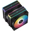 Vzduchový chladič DeepCool AG620 BK ARGB V2 — 120 mm dvoj ventilátor, 6 heatpipes, podpora LGA 1700/AM4/AM5, čierny