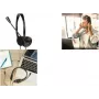 LogiLink stereo headset - 1x 3,5 mm jack konektor - mikrofón na ramene - Eco-Box - káblový - hudba/všedný deň - 20 - 20000 Hz - 85 g - slúchadlá - čierna