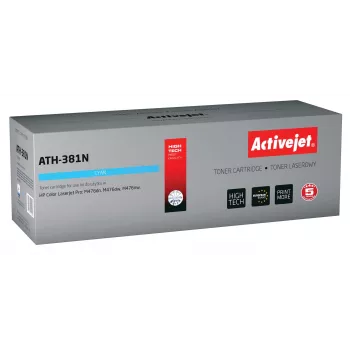 Activejet ATH-381N toner (náhrada za HP 312A CF381A; Supreme; 2700 strán; azúrová)