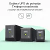 Green Cell UPS (UPS) Line-Interactive 1 kVA 600 W 4 AC výstupy