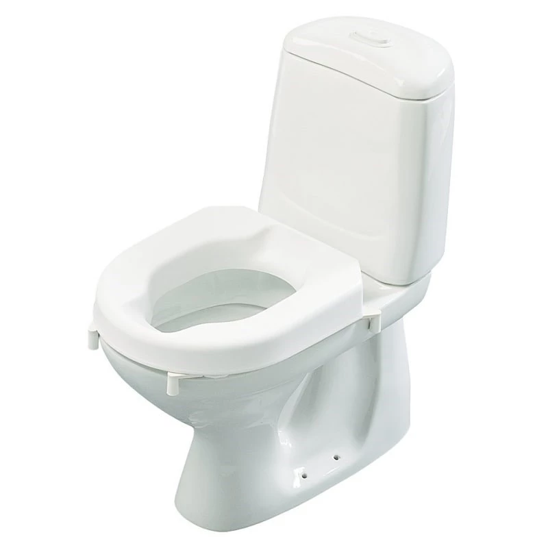 Etac Hi-Loo zvýšené toaletné sedadlo s vekom, 10 cm