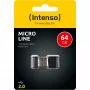 Pamäťový USB flash disk USB2 64GB/3500490 Intenso