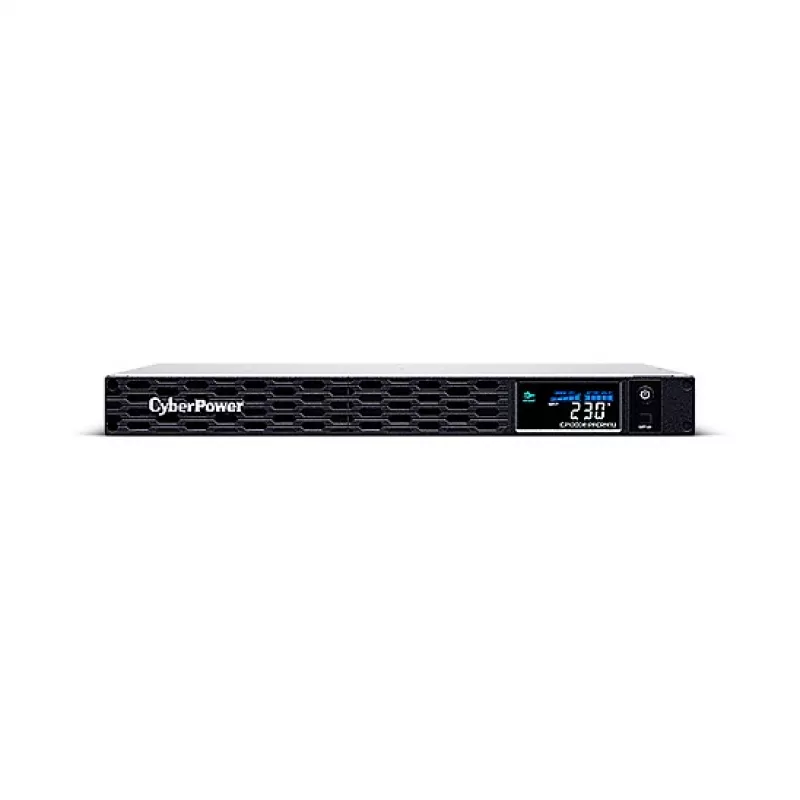 Záložný zdroj CYBERPOWER CP1000EIPFCRM1U 1000VA 600W, Rack/Tower, AVR, USB