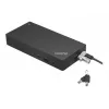 Lenovo 4XE1B81917 káblový zámok čierny 1,8 m