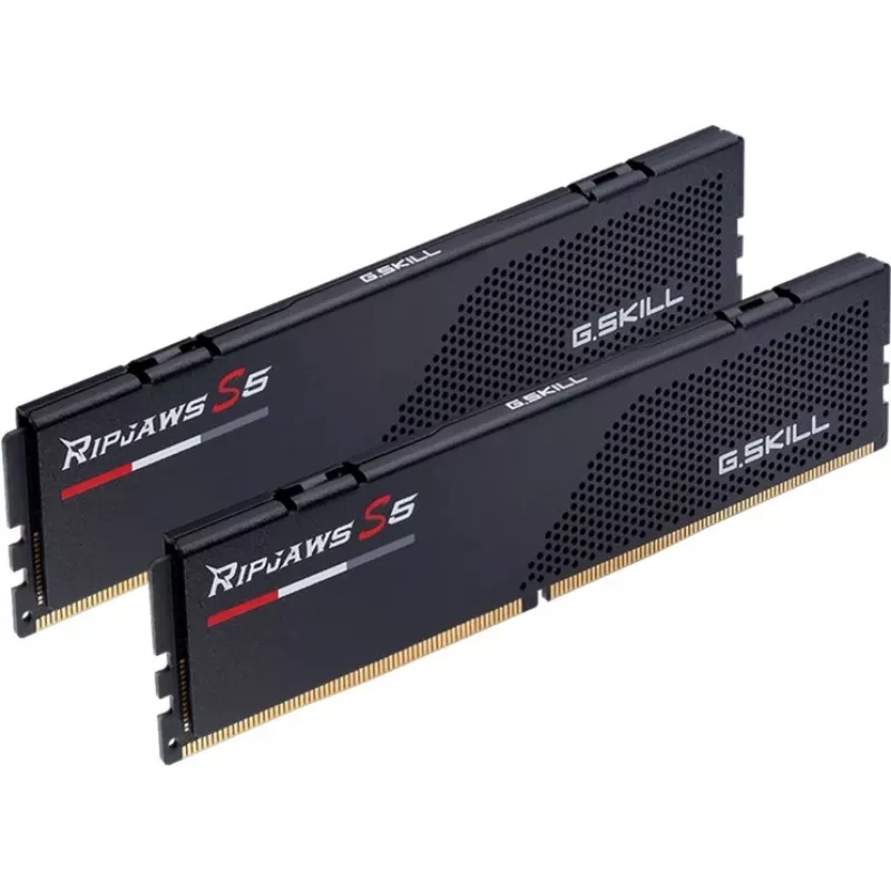 DIMM 64 GB DDR5-6000 (2x 32 GB) Dual-Kit, pamäť čierna, F5-6000J3238G32GX2-RS5K, Ripjaws S5, INTEL XMP