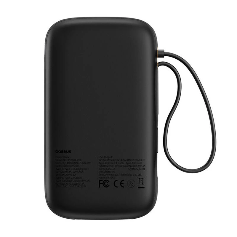 Baseus PPQD4-20C lithium polymer (LiPo) 20000 mAh čierny