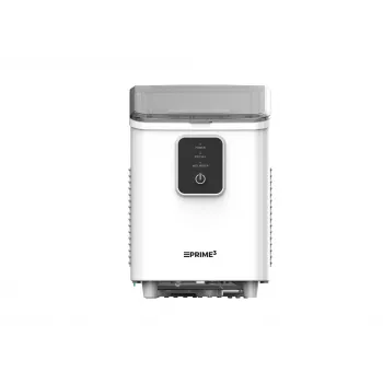 Prenosný výrobník ľadu PRIME3 SIM31 — 1,7 l nádrž, 12 kg/24h, 120 W, R600A, strieborný