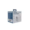 Gembird TPA-2A3C70-01-W univerzálny cestovný napájací adaptér, 3x USB-C, 2x USB-A, 70 W, GaN, biely